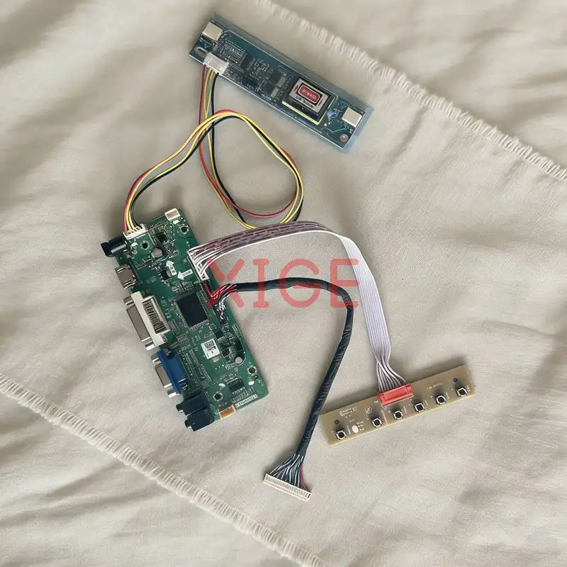 

For LTM190BT03 M190MWW4 HT190WG3 LM190WX1 Screen Drive Controller Board Kit DIY 30Pin LVDS VGA DVI HDMI 1440x900 1440*900 2-CCFL