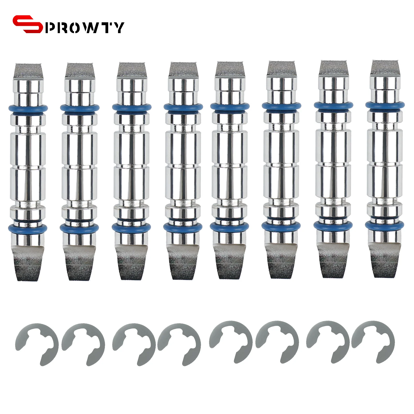 

8PCS calibration wheel clamp double-sided wheel rim nail pin positioning wheel clamp reversible wheel rim stud pin 20-1898-1