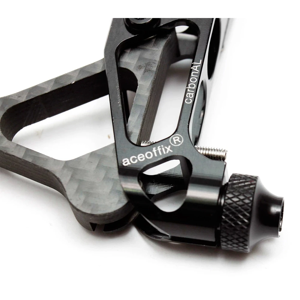 Aceoffix 초경량 52g 접이식 자전거 카본 브레이크 레버 자전거 액세서리