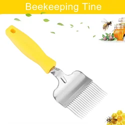 Bee Keeping Stainless Steel Honey Comb Beekeeping Tine Uncapping Fork Bee Beekeeping Tool Supplies