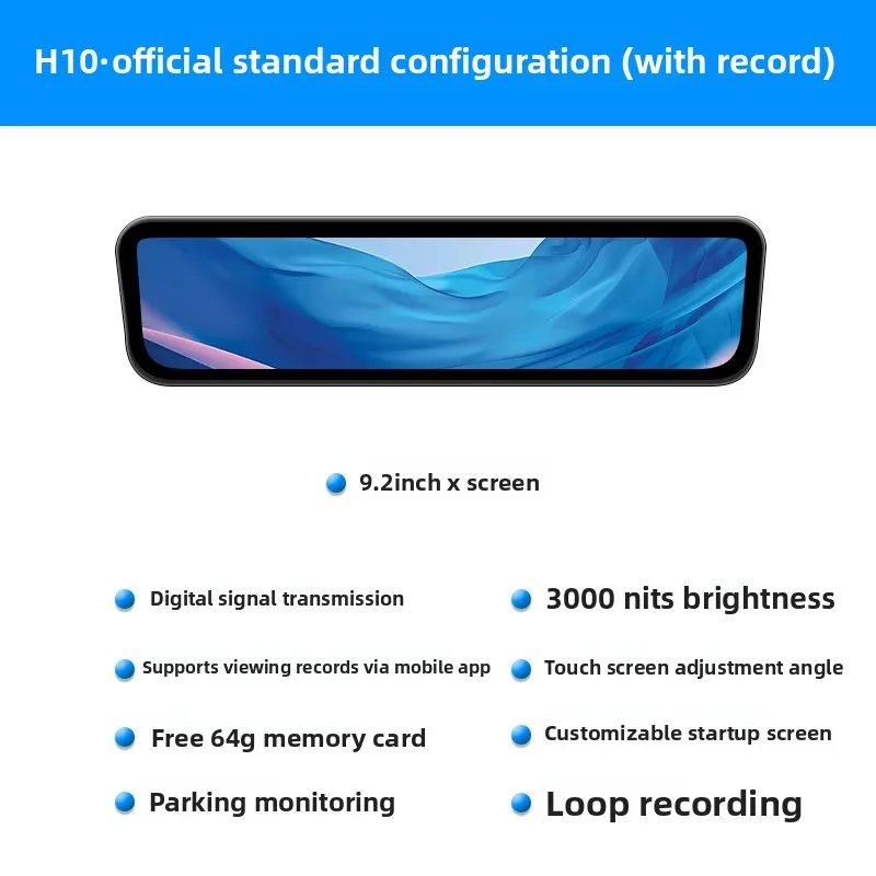Dash Cam For Formula Leopard 5 DENZA B5 Car Streaming Rearview Mirror Driving Recorder Digital Signal HD Night Vision Accessory