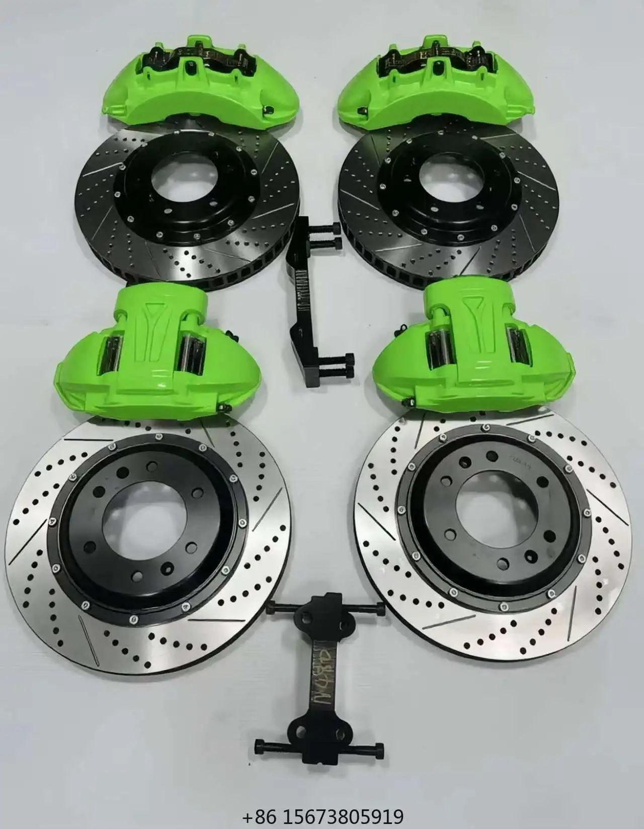 

Custom Universal V6 Racing Brake Caliper Big 6 Pot Front 6 Rear 4-Piston Brake Calipers for Aurora Corolla 2013 Fo