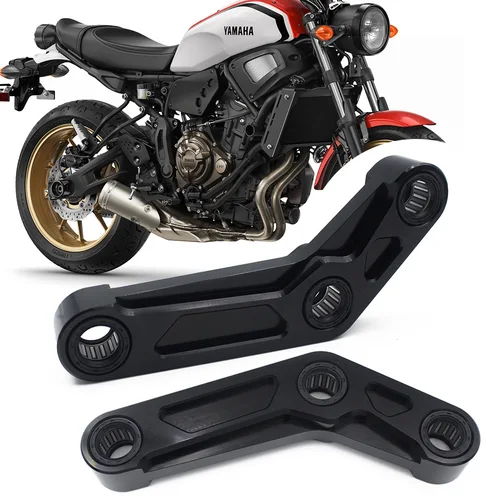 Imagen 2 del producto Kit de enlaces de bajada para YAMAHA MT07 FZ07 XSR700 2014 2024 YZF R7, cojín de suspensión trasera para motocicleta, conexión MT FZ 07 XSR 700