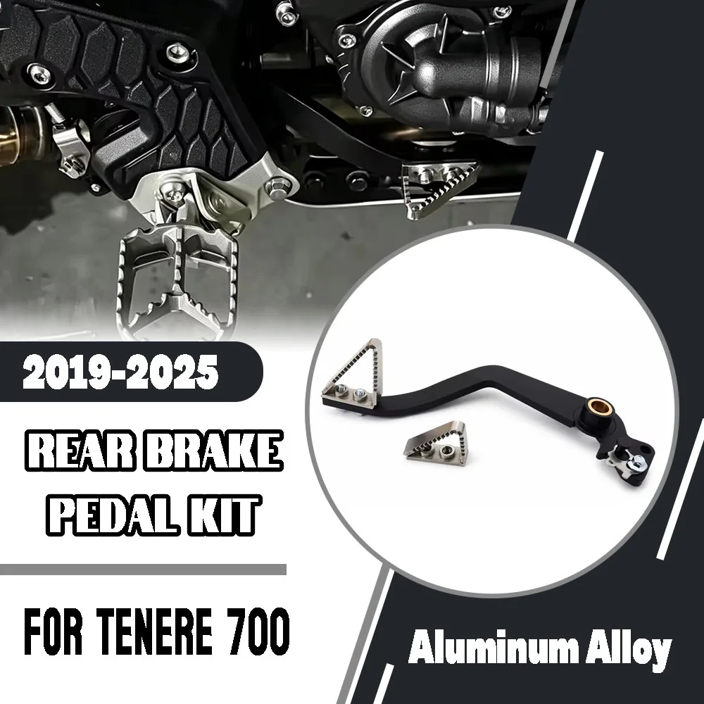 For Yamaha Tenere 700 T7 T700 XTZ 700 2019-2025Motorcycle Rear Foot Brake Pedal Lever Gear Shifter Shift Lever Modification Part