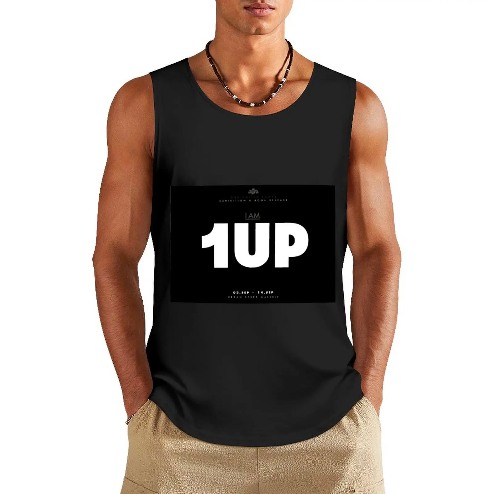 1UP IAM Tank Top singlet for men sports clothes for men running shirt underwear