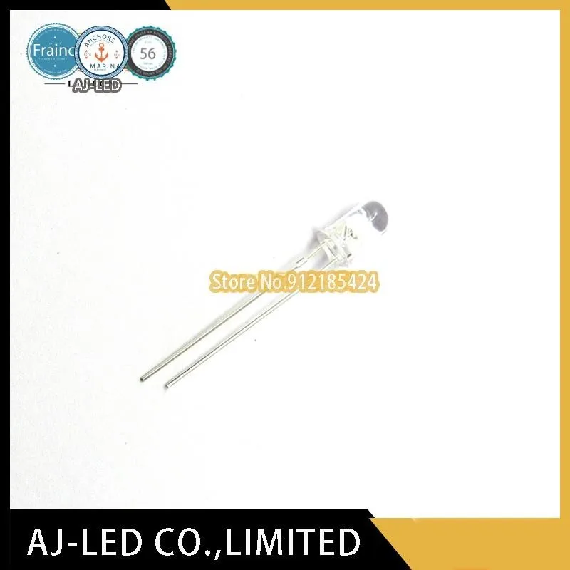 10pcs/lot TSFF6200 high-speed infrared emitting diode 5mm transparent DIP-2 new