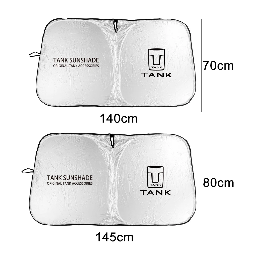 Per GWM Tank 300 500 2020 2021 2022 2023 2024 accessori parabrezza anteriore per Auto coperture parasole protezione solare per finestra automatica