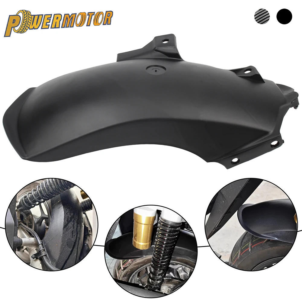 Accesorios para motocicleta, guardabarros trasero, extensión de guardabarros, soporte para Honda PCX160 PCX, repuesto para scooter