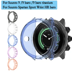 Transparent Protective Case For Suunto 9 Wristband Replacement TPU High Quality Soft shell for Suunto 9 baro bumper Accessories