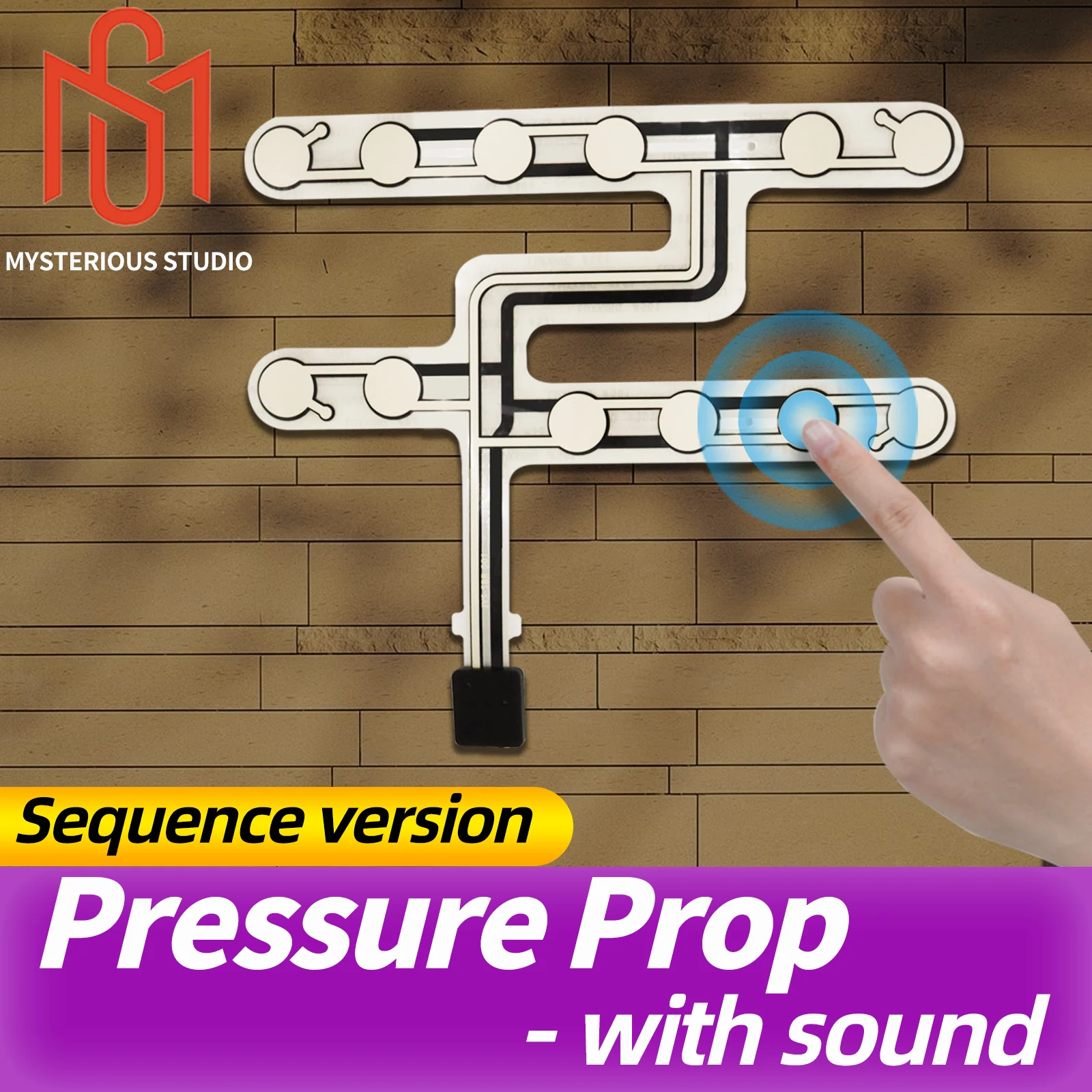 Mysterious Studio Escape Room Prop to Unlock Pressure Prop Room Escape 1987