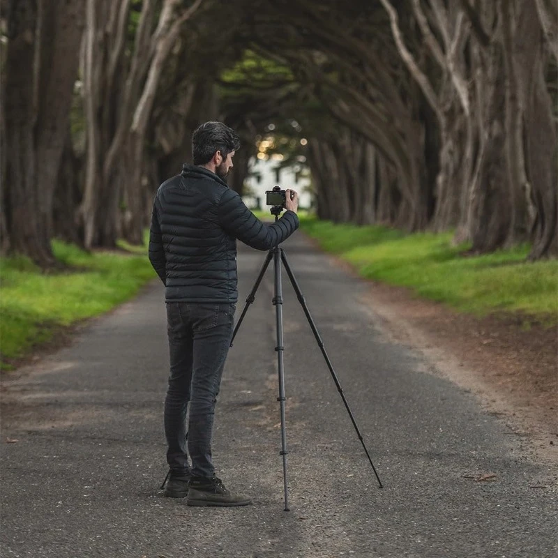 Travel Tripod (Carbon Fiber) Ultra-Portable, Stable and Compact Professional Camera Tripod