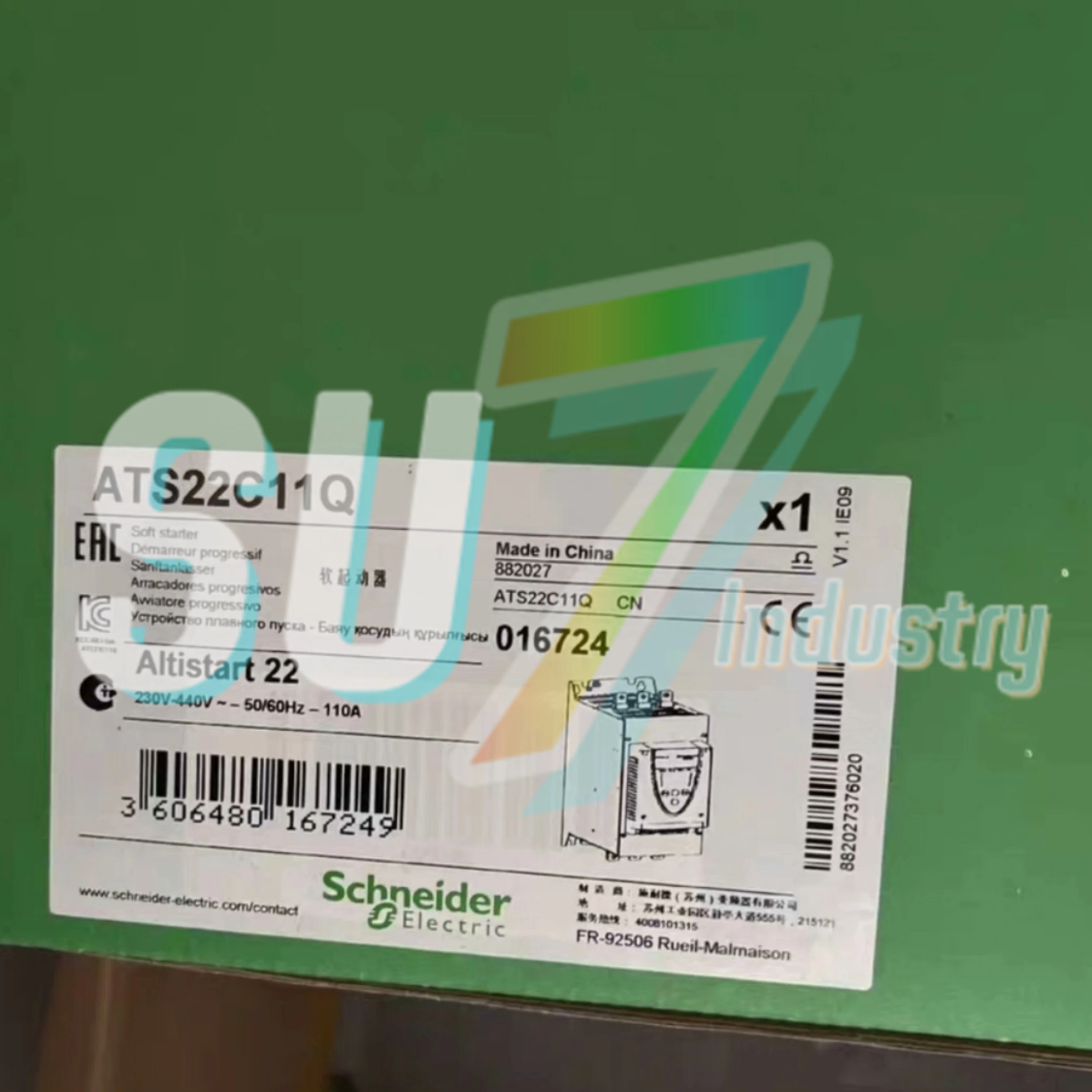 

soft starter New In Box ATS22C11Q ATS22C14Q ATS22C17Q