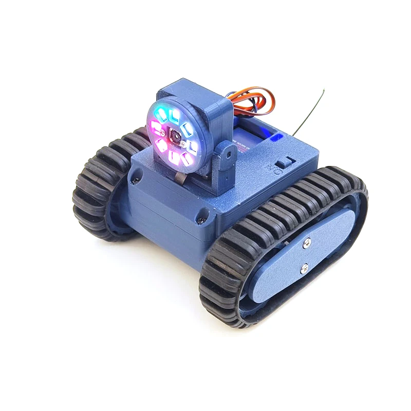 Sans fil Vidéo Robot Voiture Chariot Image Transmission Inoler pour ESP32-S3 IDF Vscode Programmable Kit 3D Impression Robot RC précieux