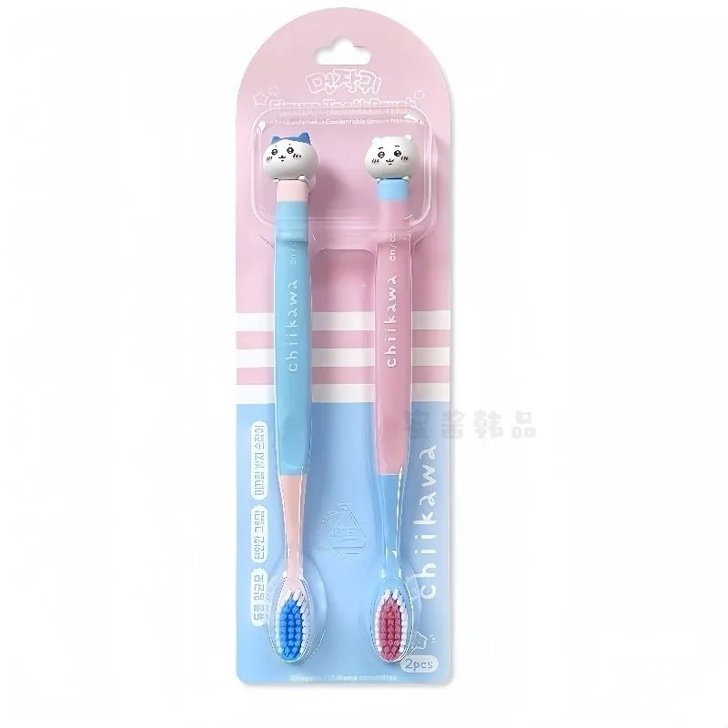 Kawaii Chiikawa Toothbrush Soft Bristle 3D Cartoon Comfortable Grip Deep Clean Material Safe BPA Free for Adult Kids Daily Use