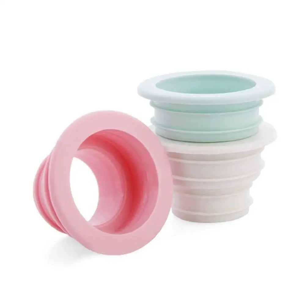 10pcs Drain Seal Ring Universal Fit Washing Machine Hose Sewer Pipe Odor Proof TPR Rubber Seal