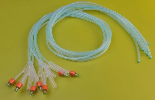 Gastroenterological Series 1-3 way Single-Use Silicone Nasogastric Feeding Tube