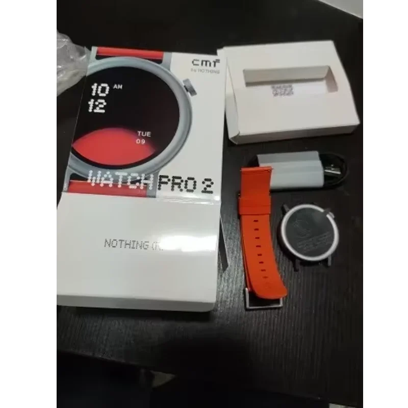 عرض ساخن ساعة CMF Pro 2 1.32 بوصة AMOLED بلوتوث 5.3 BT مكالمات مع AI للحد من الضوضاء GPS ساعة ذكية CMF #6