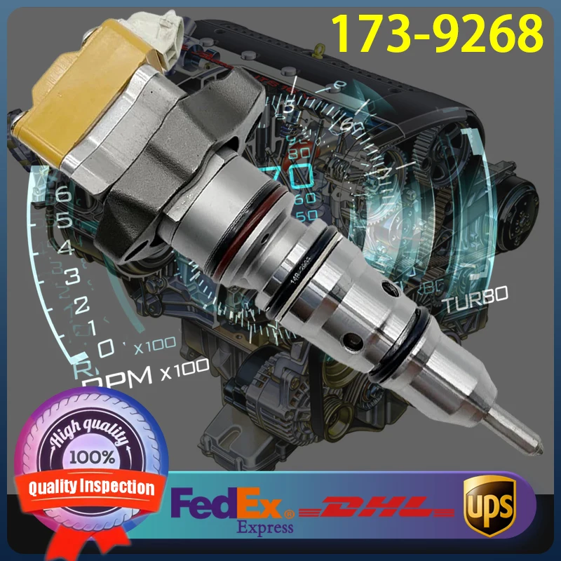 

173-9268 High Quality Diesel Fuel Injector 1739268 Common Rail Injector for Caterpillar CAT 3126B Engine