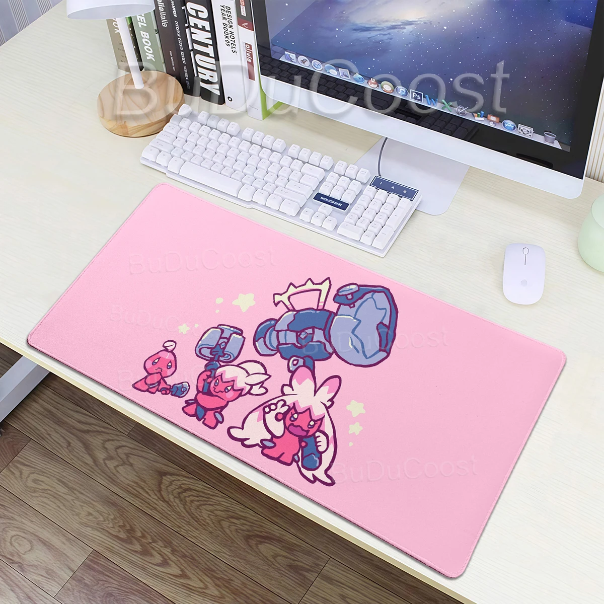 Mouse Pad P-pokemon Tinkaton Gamer Keyboard Pad Rubber Mouse Mat Kawaii Carpet Gaming Accessories E-Sports PC Extended Mousepad
