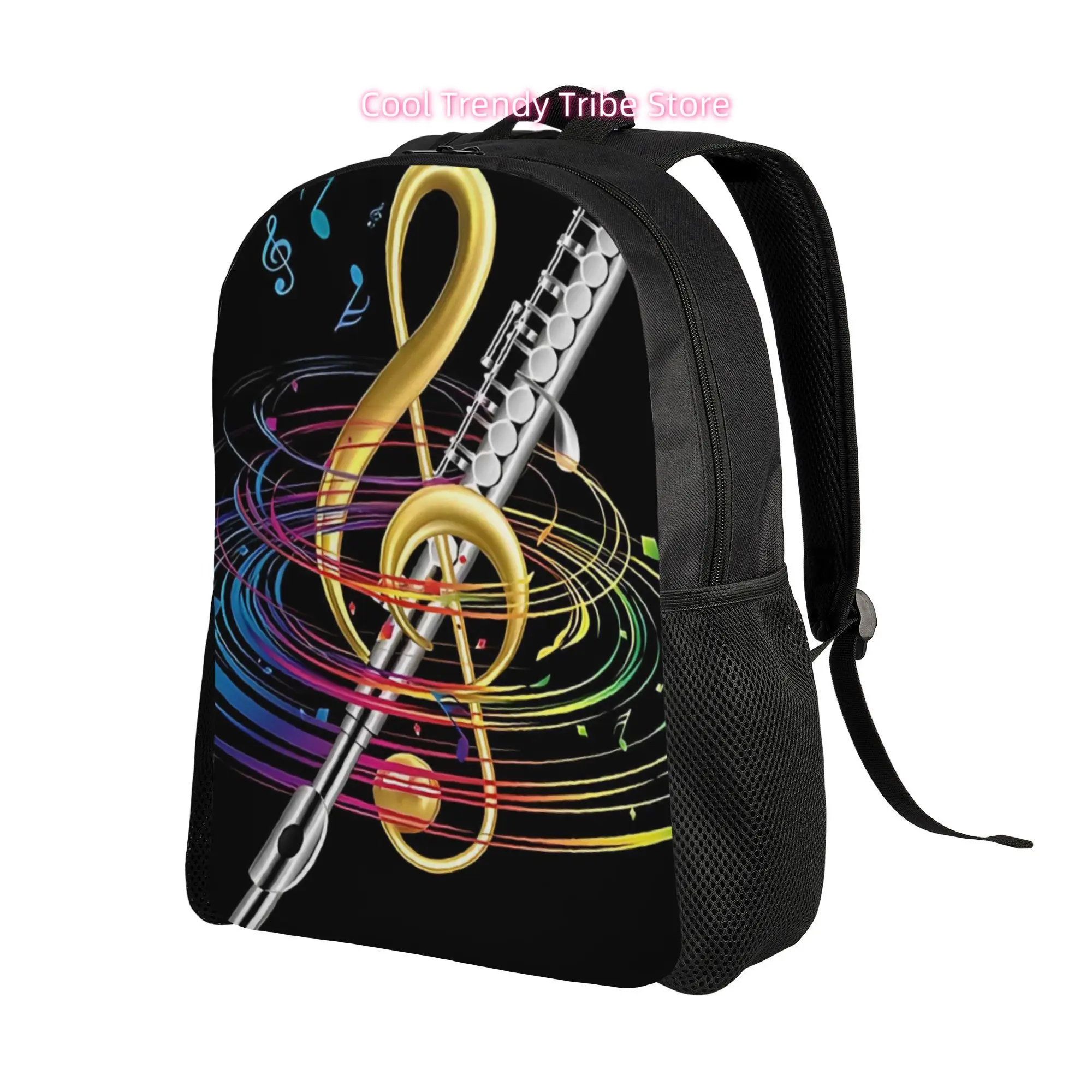 Flutit Flute Everyday Casual Backpack with Flat Panel Look Suitable for Walking, Studying, or Everyday Cafe Moments