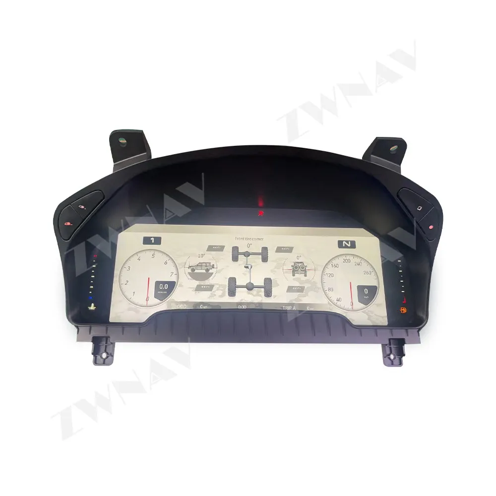 ZWNAV ترقية جديدة لنيسان باترول Y61 2006-2022 الرقمية العنقودية LCD لوحة القيادة السيارات عداد السرعة سيارة لينكس نظام الملحقات #6