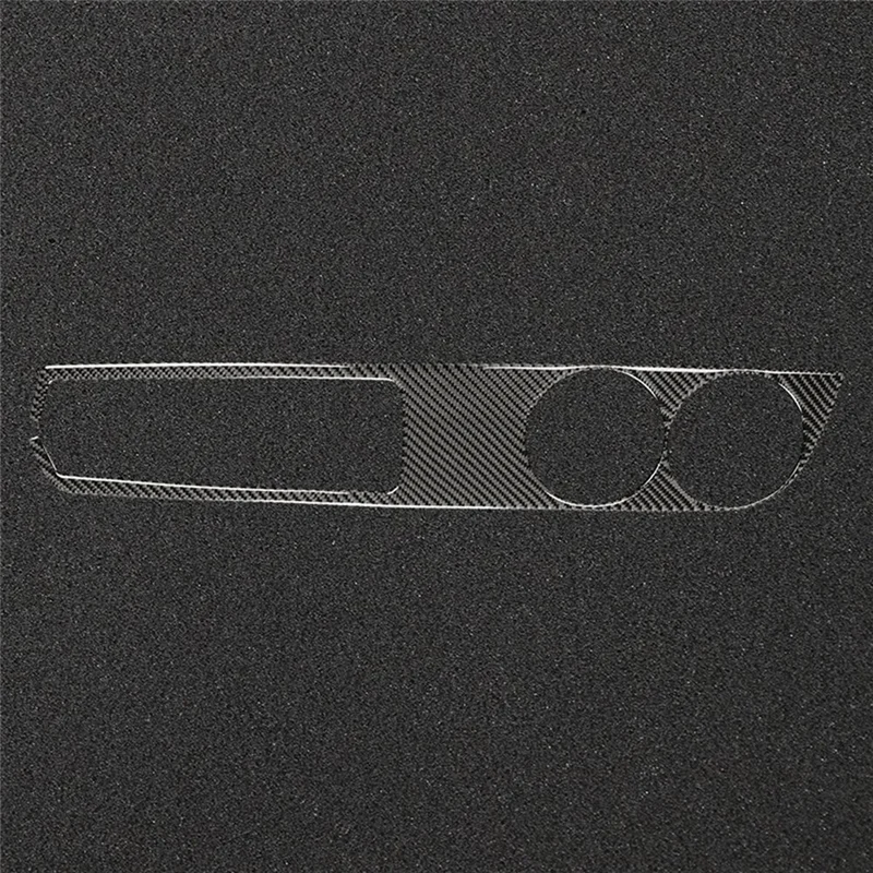 

Firmly For Lexus IS250 IS200T IS300 IS350 2013-2019 Carbon Fiber Center Console Cup Holder Panel Cover Decal Trim Parts