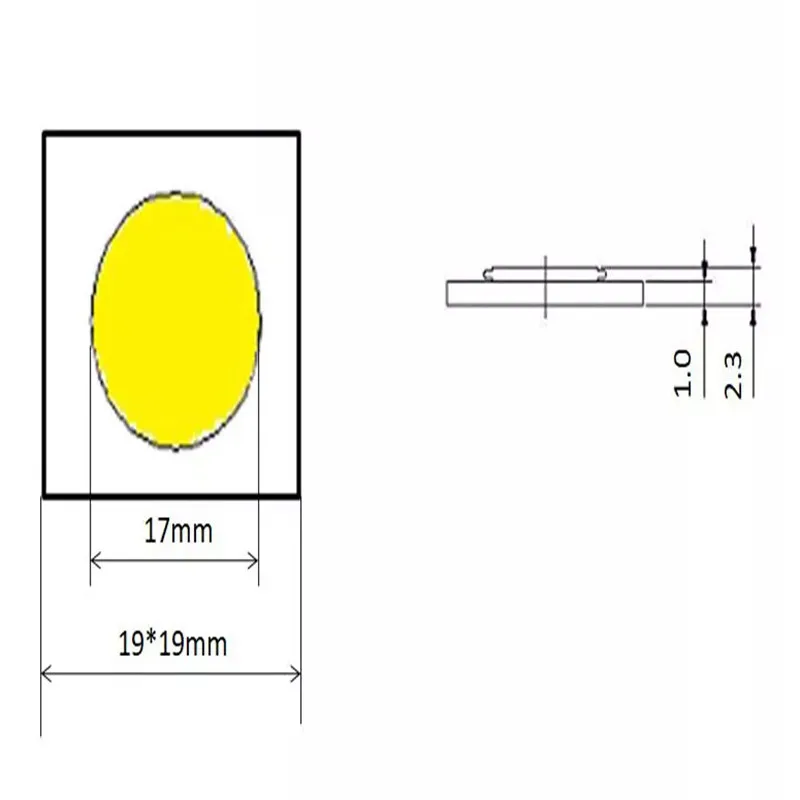 AC220V 12w/15W/20w/30w LED COB chip Light bead Driverless LED Lamp 1919 White 6000K/warm3000K high voltage 50pcs