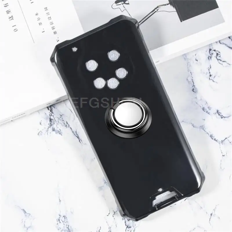 Für oukitel wp13 5g 6.52 ''oukitel wp13 5g hintere Ring halter halterung tpu weiches Silikon Telefon Schutzhülle Anti-Fall-Hülle