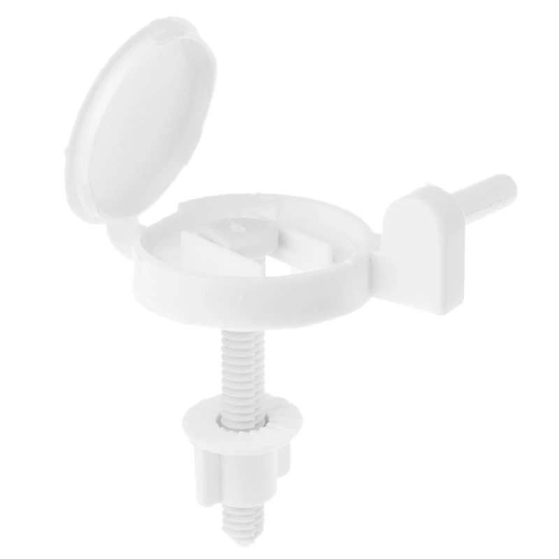 2pcs Plastic Toilet for Seat Screws Fixings Fit Toilet Seats Hinges Repair Tools Drop Shipping