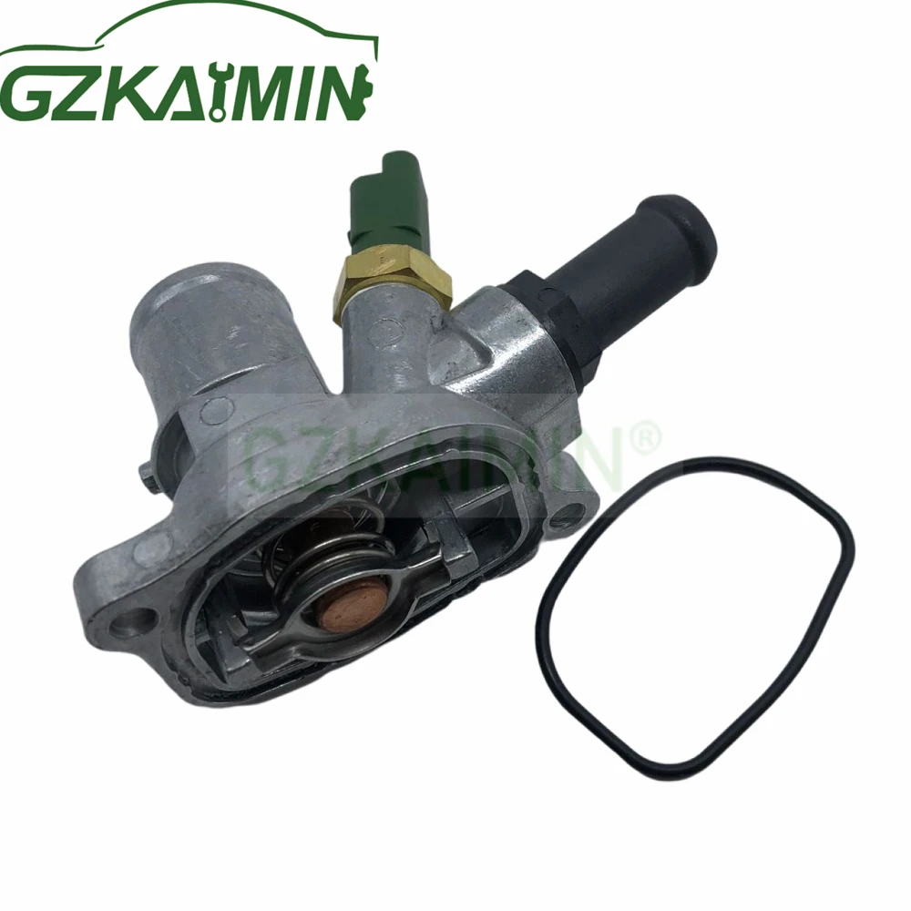 

High Quality Gates Coolant Thermostat OEM 55202371 1535448 9S518575AA 55202371 Fits For FIAT 500 312 1.2 2007