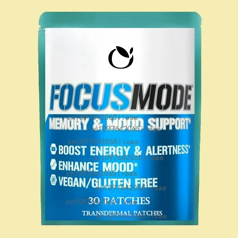 

30-пластырифокусированных энергетических транзионных патчей с L-Theanine Focus и Performance Brain Booster