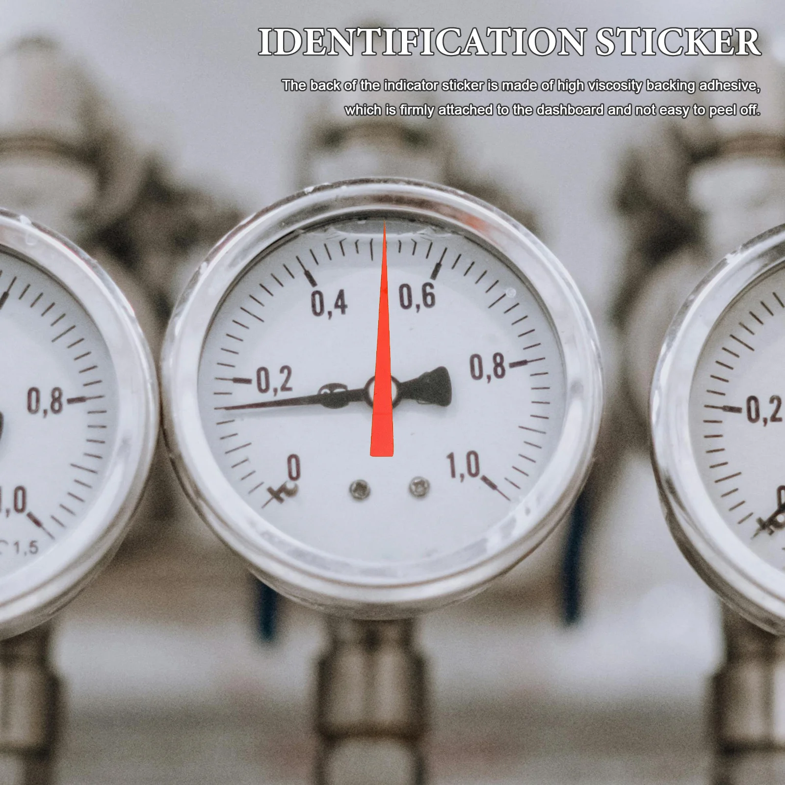 

Reflective Waterproof Pressure Gauge Sticker For Well Hydraulic Test Kit Water Column Meter Pool Sand Filter Hvac Gauge