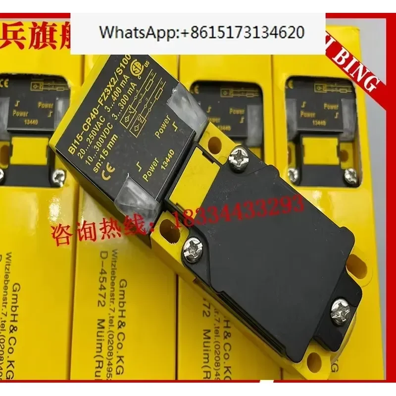 New BI15 BI15U CP40 VP4X2 S100 Proximity Switch High Temperature Sensor