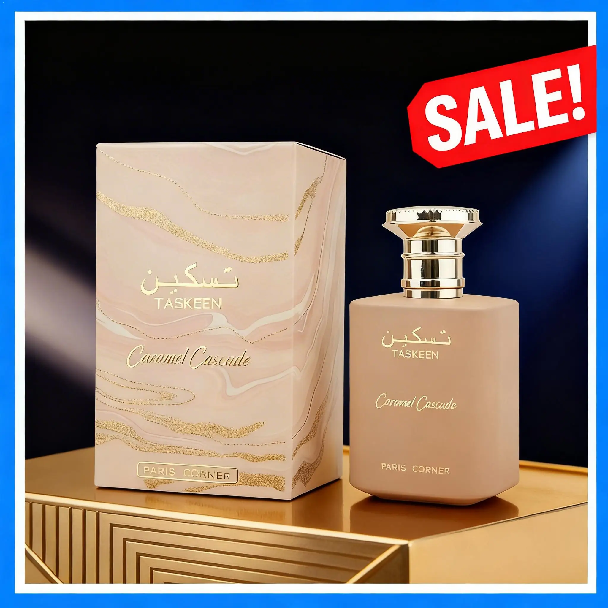 Perfume Unisex de Vainilla y Caramelo de 100 ml, Aroma Cremoso, Dulce, Cálido, Suave, Sensual, Elegante, Liso, Rico, Duradero, Magnético y Distintivo