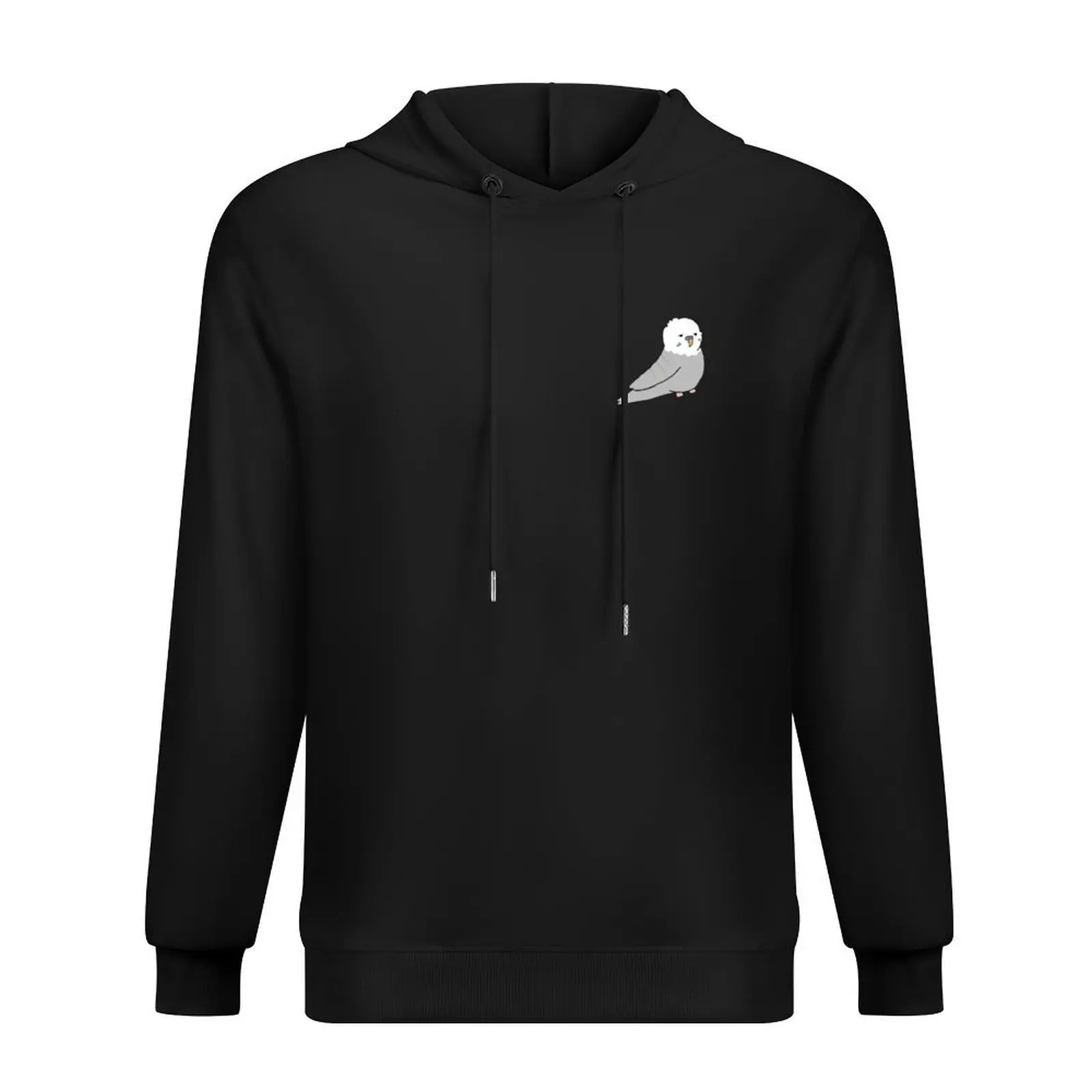 Annoyed Budgie - cute grey bird Hoodie korean style clothes autumn autumn new products men wear japanese hoodie