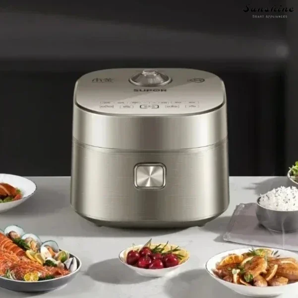 

Far infrared rice cooker - Home. 4-litre large capacity. Intelligent. Food warmer. Lonchera electrica.