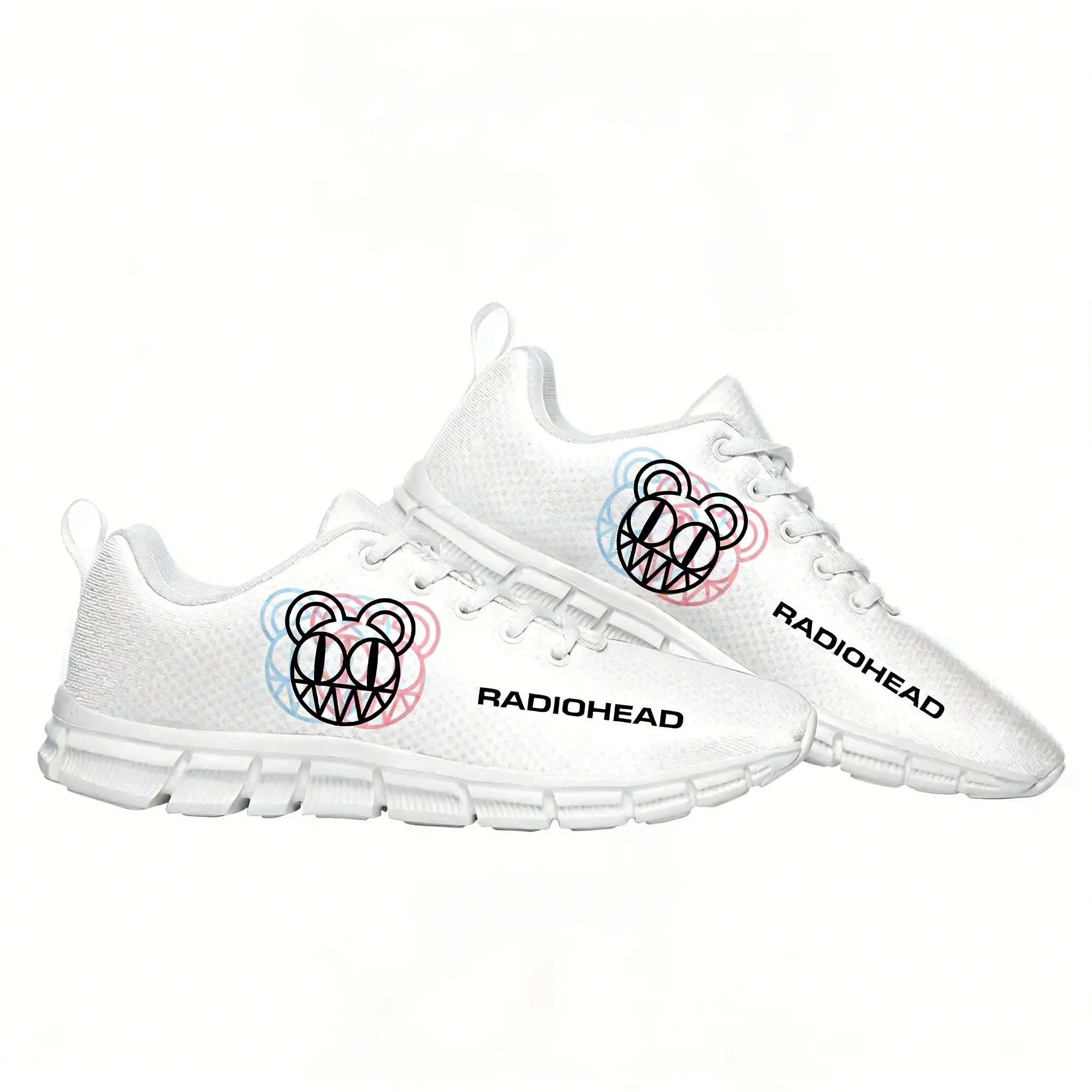 

Radiohead Rock Band Sneakers Mens Womens Personalized Durable Sports Shoes Casual Comfortable High Quality Customi Shoes White