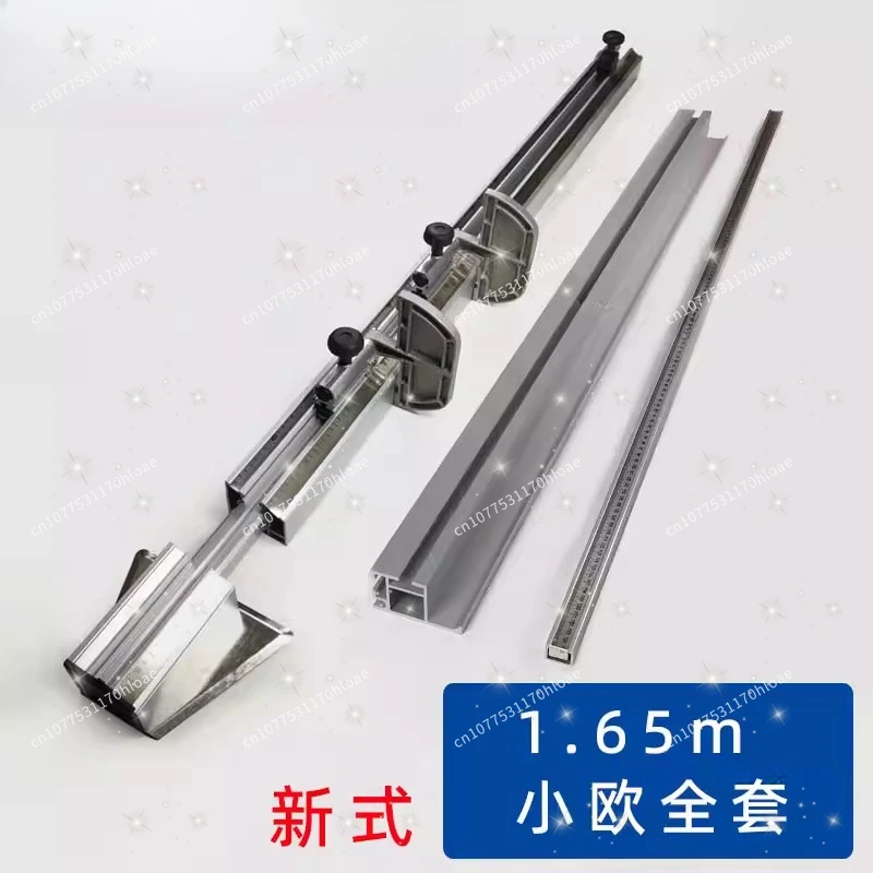Positioning Board Precision Flat Saw Backing Ruler Push Table Saw Telescopic Backing Material Cutting Saw Woodworking Tool