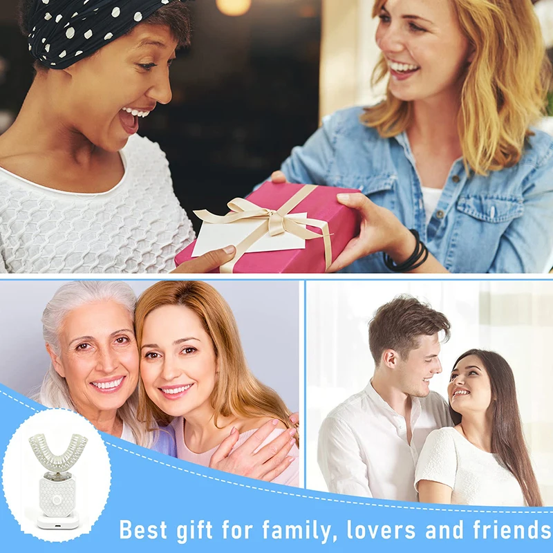 Newly launched best-selling oral cleaning ultrasonic electric toothbrush with nylon brush head and automatic function