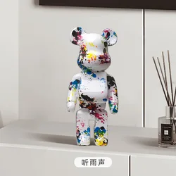 Violent Bear Series Multi Color Office Desk and Living Room Luxury Resin Decoration, Holiday Gift Bear