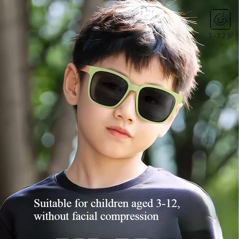 

Boys, girls, children's retro hip-hop punk style sunglasses, suitable for mountaineering, tourism, and beach use