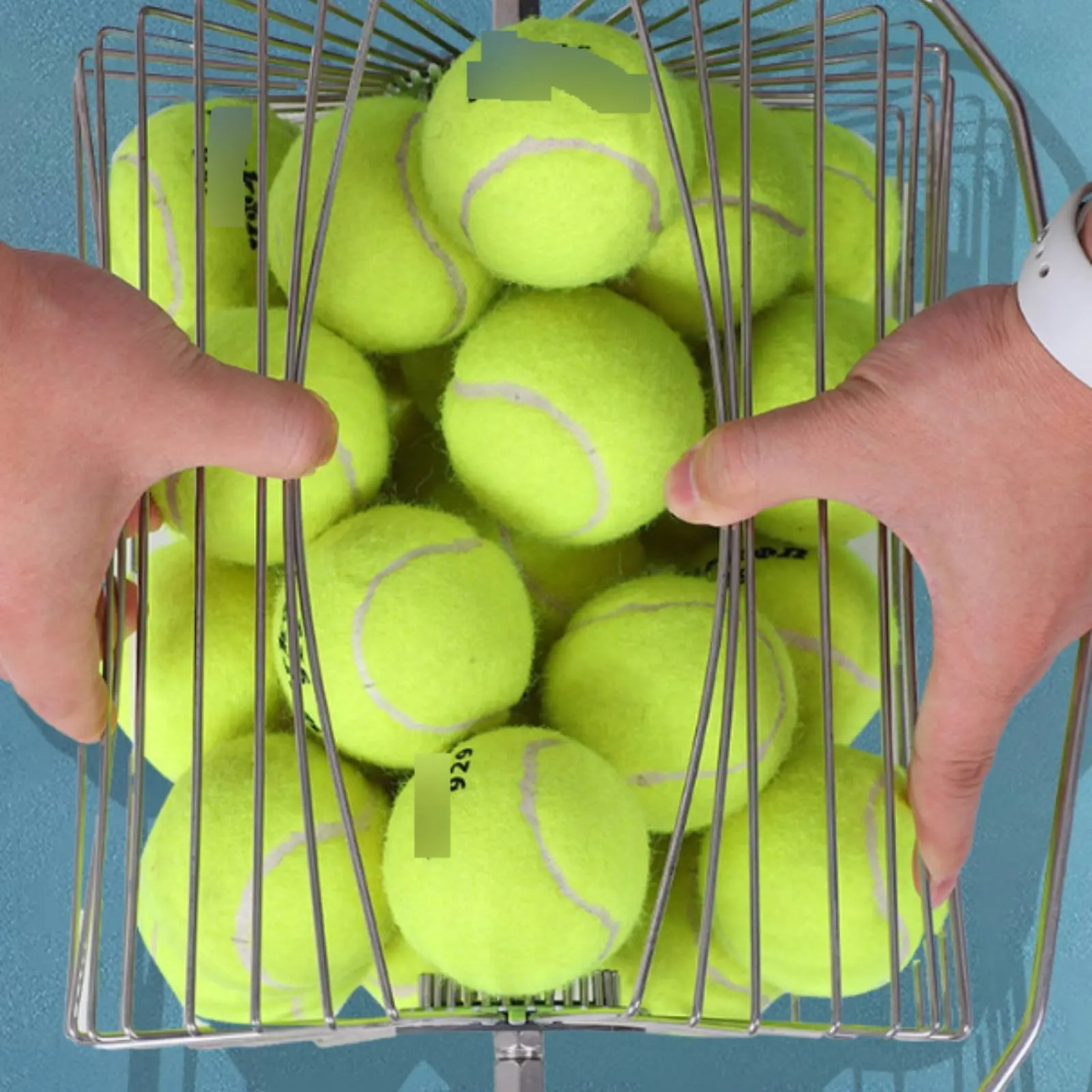 Tennis Ball Picker Extendable Tennis Ball Collector Pick up Tool Easy to Use Sports Equipment Compact Design