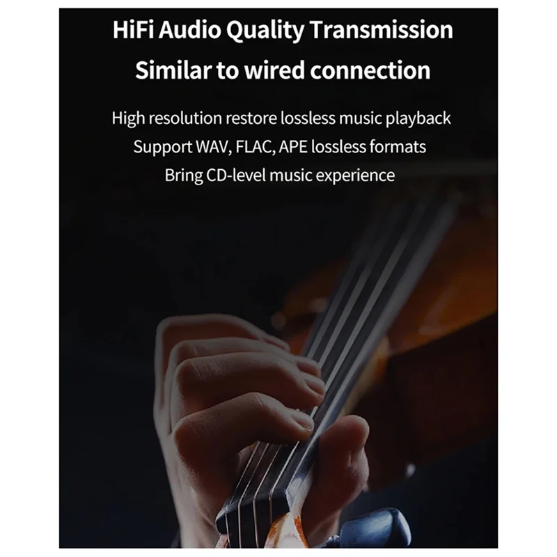 Excellent-Wireless Audio Receiver Colorful Light Music Stereo Music Adapter For 3.5Mm Jack Earphone Speaker PC Support TF Card E