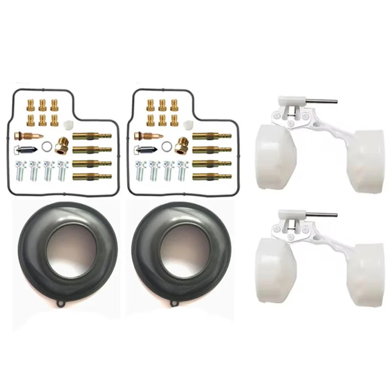 FOR HONDA GL1500 SC22 1988-2000 GL 1500 Motorcycle Cylinder carburetor repair kit Fuel system float plunger diaphragm