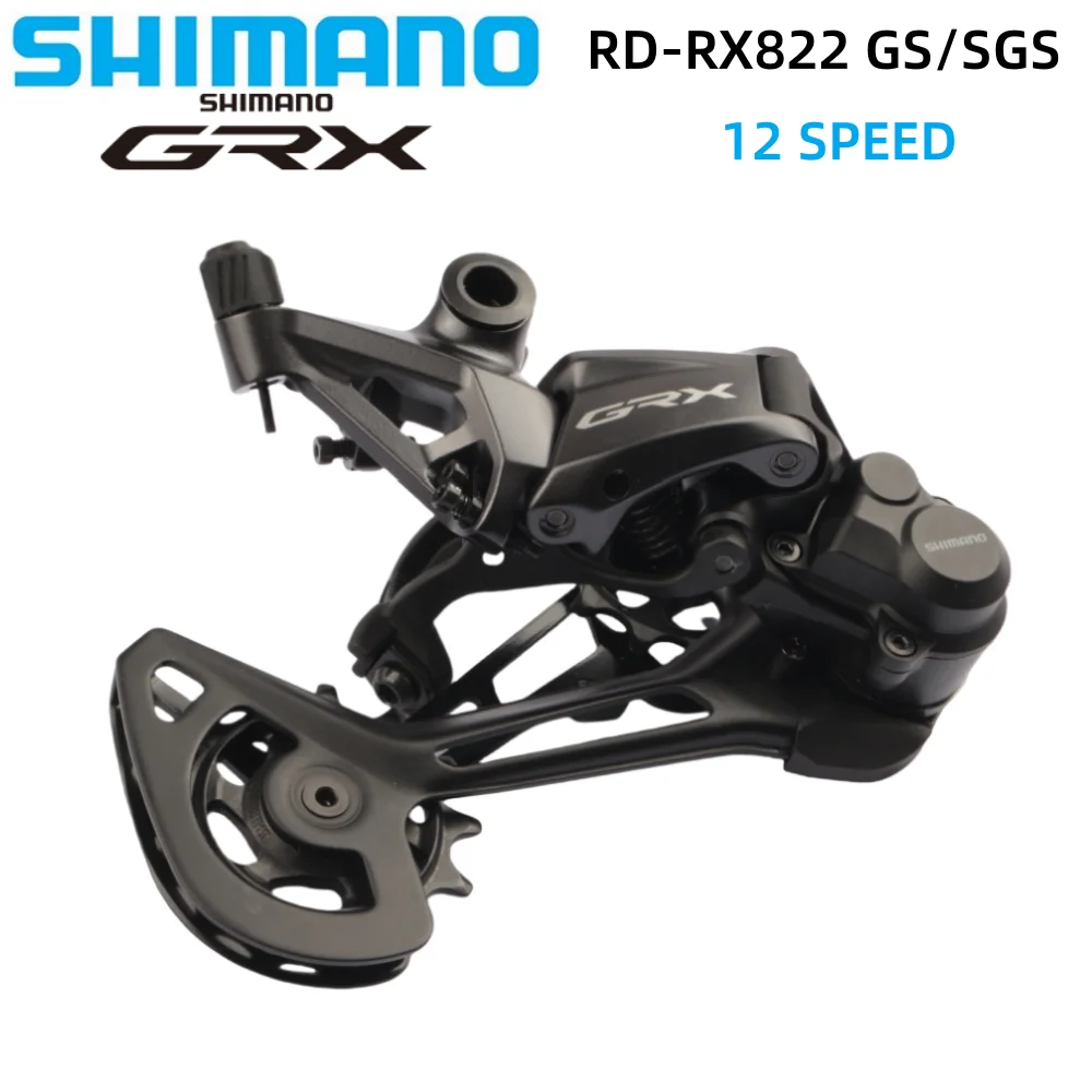 SHIMANO GRX RX822 Rear Derailleur 12 Speed SHADOW RD-RX822 GS/SGS