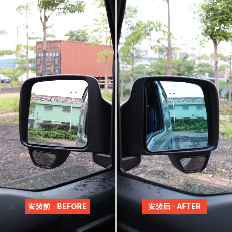 Anti-glare rearview mirrors with turn signal Blue lenses For Suzuki Jimny JB64 JB74W 2019 2023 Exterior Accessories frames