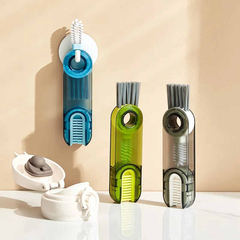 

LMM thermos cup gap three-in-one U-shaped cleaning cup brush bottle cup mouth cleaning artifact