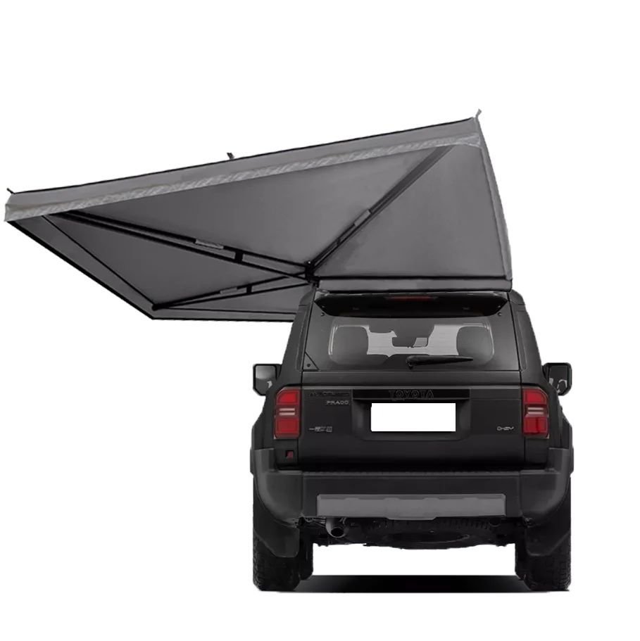 

STLF DANCHEL 270 Degree Awning Legless Waterproof Shade 600D Oxford Pop-up Free-standing Sector Awning for Vehicle SUV Van Car C