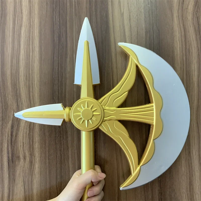 60 سنتيمتر تأثيري اكسسوارات أنيمي سبعة الخطايا المميتة Escanor الشمس توماهوك الإلهي الفأس ريتا بولي Prop الدعامة نموذج تأثيري حلي الدعائم نموذج