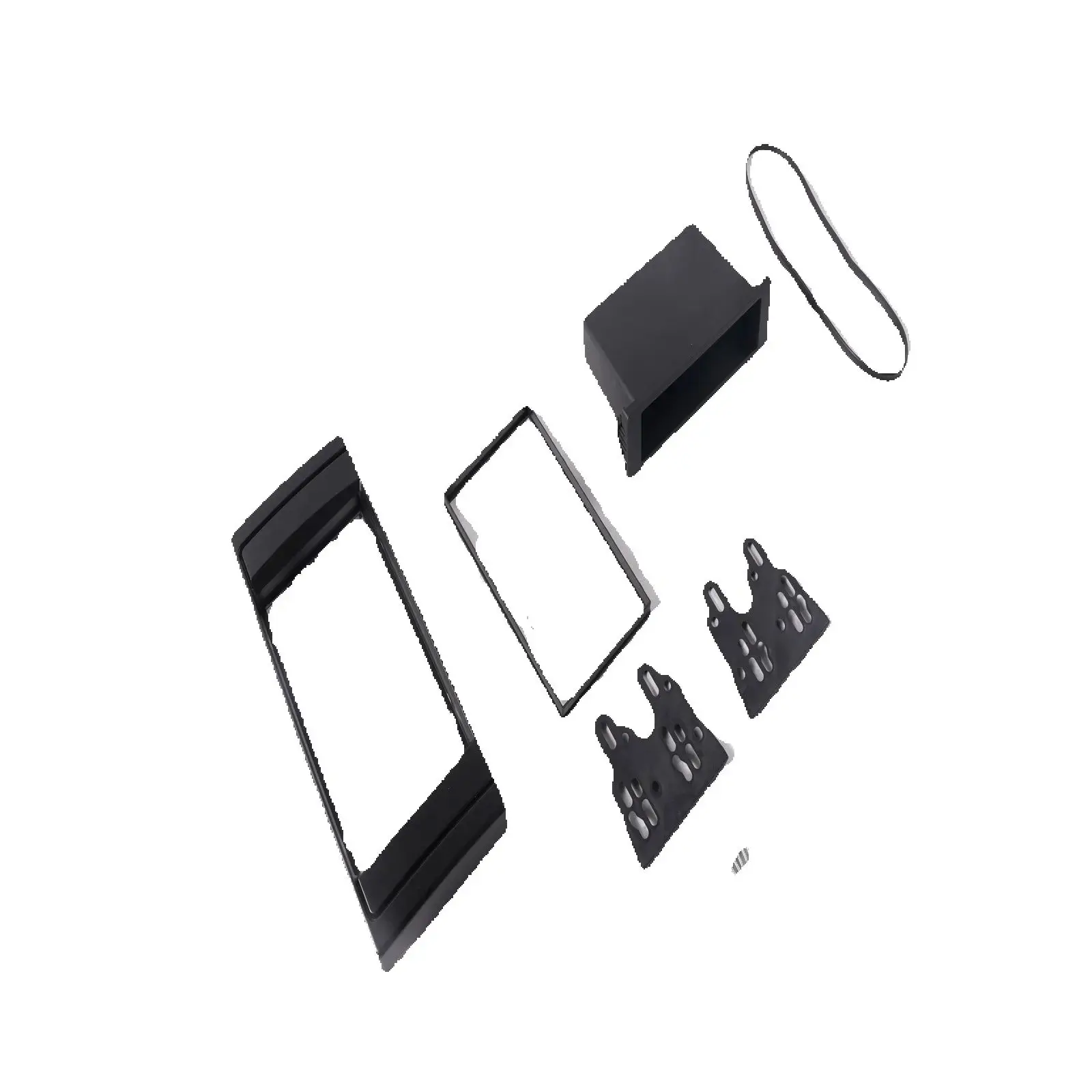 Single Spindle Radio Fascia Panel FOR BMW 5 Series E39 E53 1 Din Stereo Installation